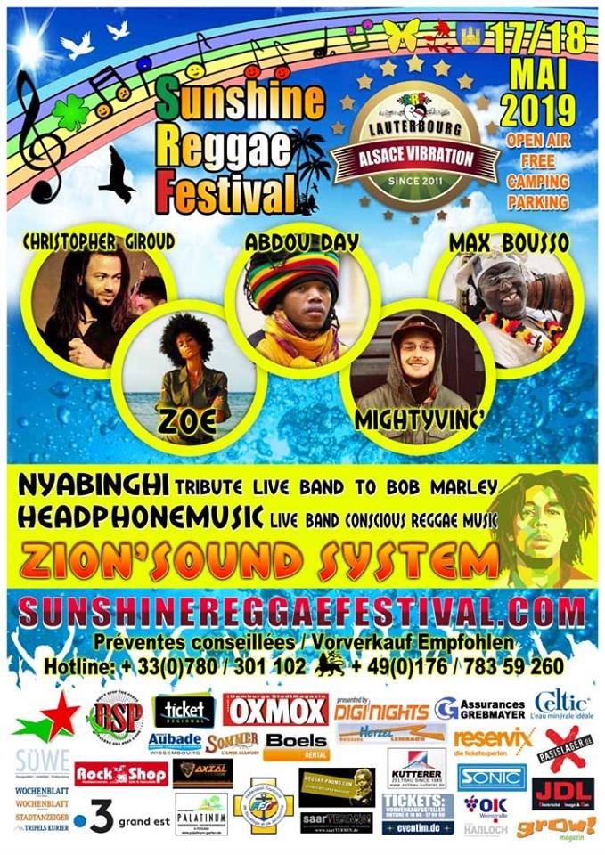 Sunshine reggae festival date