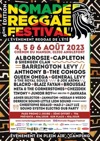 Nomade Reggae Festival 2023 date small